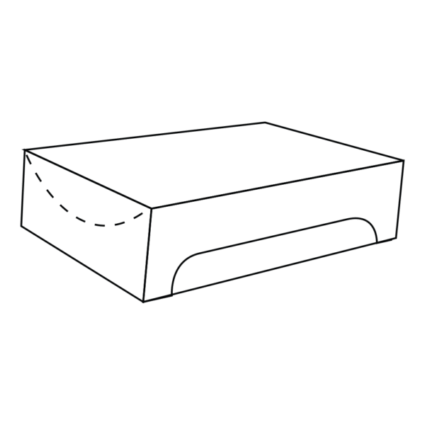 Business Card Plastic Box