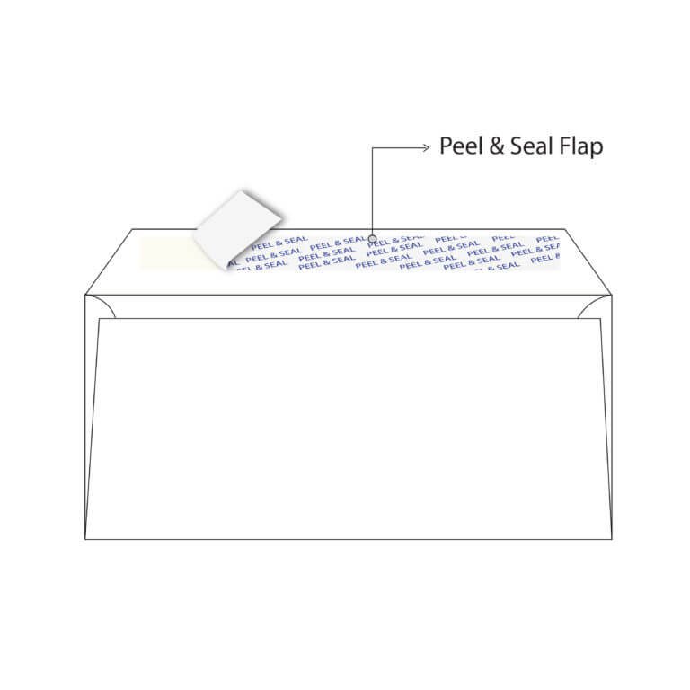 Straight Flap Wallet Envelopes - Image 3
