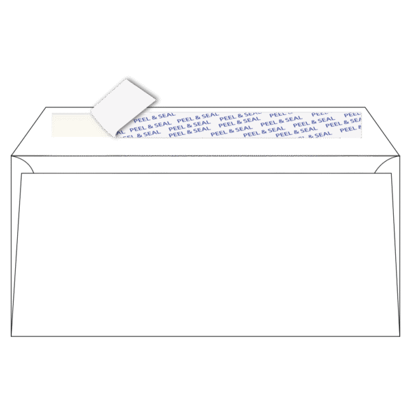 Straight Flap Wallet Envelopes